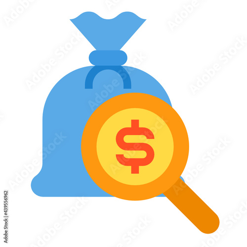 Search flat icon