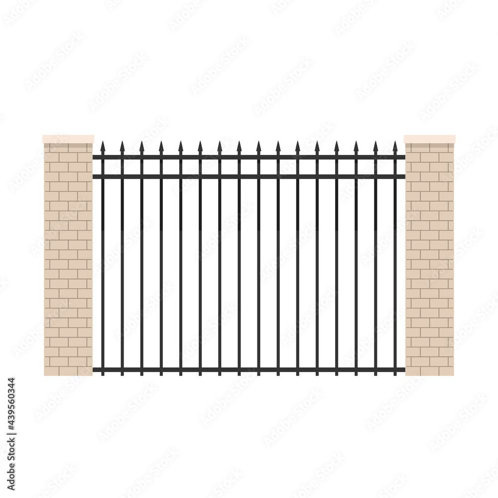 Wall fence vector. railing vector. wallpaper. free space for text. copy space. fence vector. Wall fence vector. railing vector. wallpaper. free space for text. copy space. fence vector.