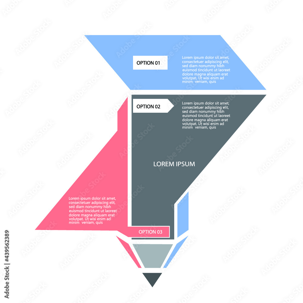 Design for business data visualization, cover layout and infographic