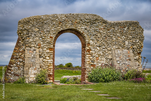 Ruins of St Edmund's Chapel, Hunstanton, Norfolk, England photo