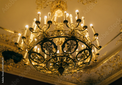 old chandelier