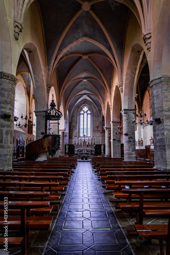 L'église du couvent des augustins à Crémieu