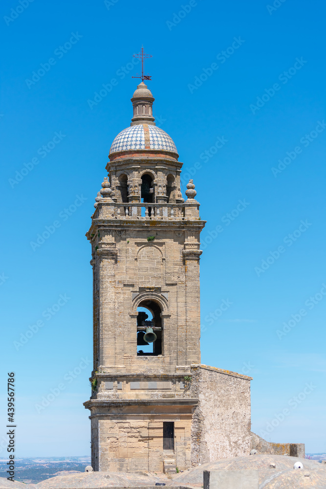 Obraz premium Church of Santa María la Mayor la Coronada in Medina Sidonia, in the province of Cadiz. Andalusia. Spain. Europe. 