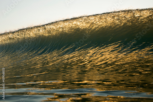 Golden wave oily sunrise shimmer 