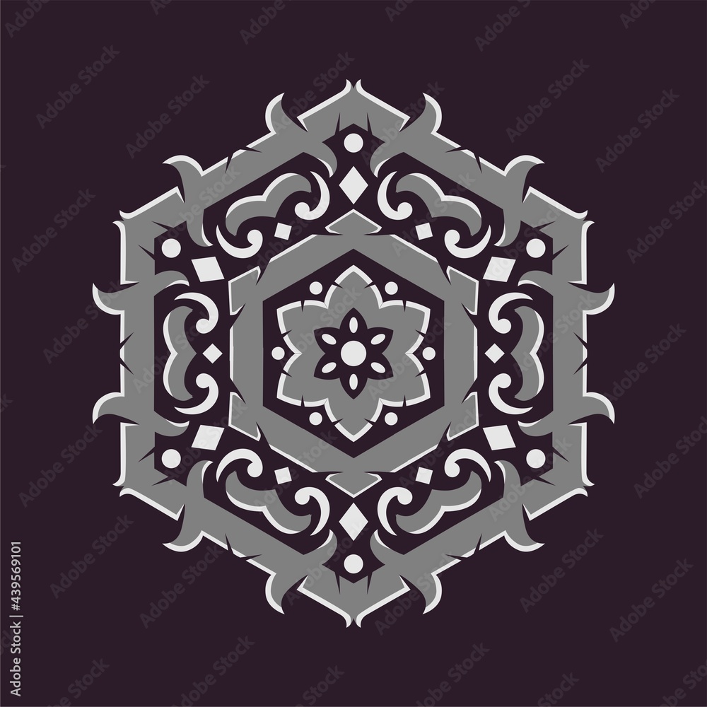 Modern mandala art vector design with a beautiful mix of colors, suitable for all advertising design needs, both for business card designs, banners, brochures and others.
EPS format files