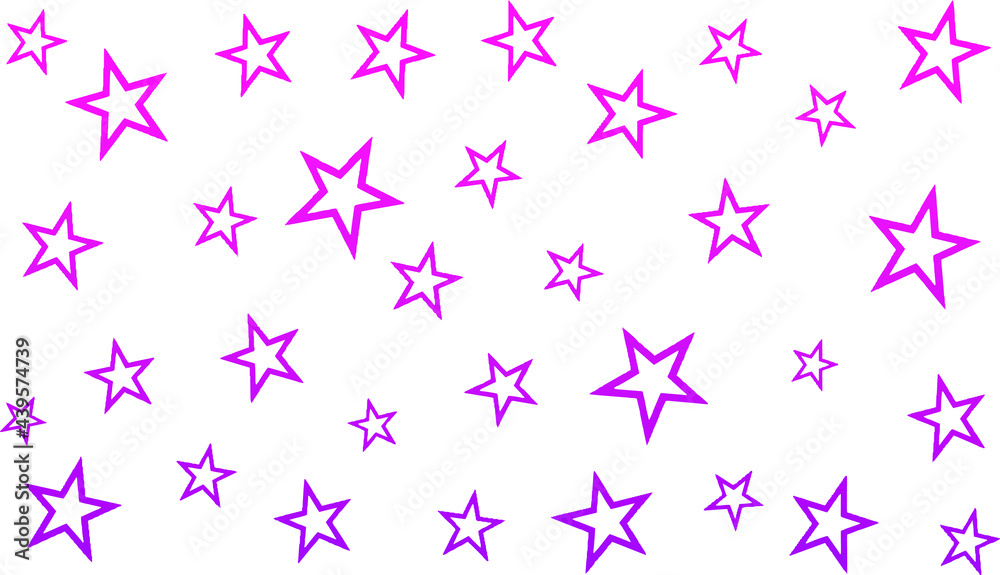 Purple star ring pattern Purple star ring pattern
