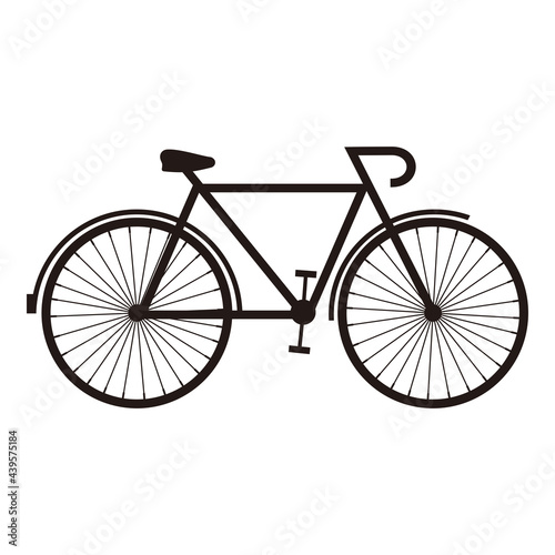 Bicycle vector icon illustration design