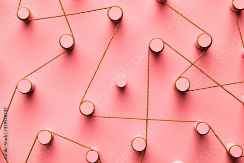 Isolated peg in creative network