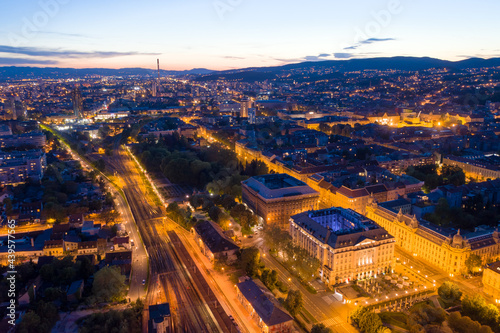 Aerial view of Zagreb © Damir