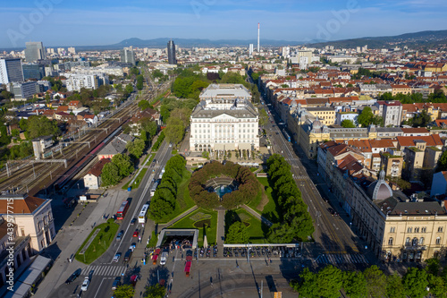 Aerial view of Zagreb © Damir
