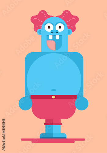 Funny little sea monster. 