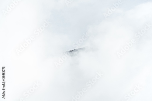 Minimalist Bright Mountain Ridge photo