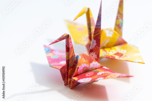 折り鶴 日本の伝統的な折り紙