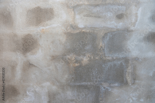 The image of the wall, which uses materials made of brick blocks.