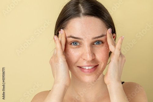 Facial scrub treatment  photo