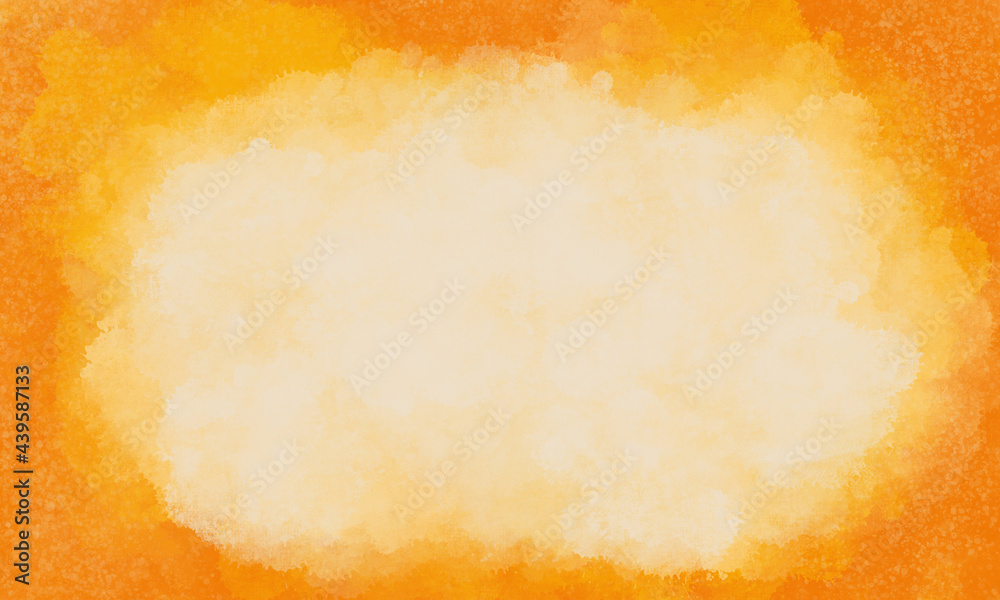 Abstract ombre warm color background. Autumn gradient digital banner. Orange  yellow digital wallpaper. Stock Illustration | Adobe Stock