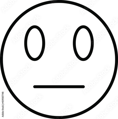 indifference icon vector illustration for your website or mobile app