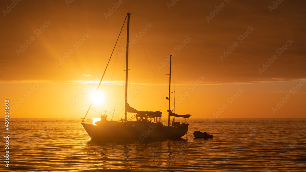 Sunset Boat Sunset Boat