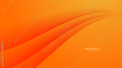 Modern fresh simple orange abstract background
