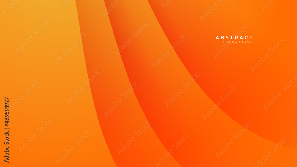Modern fresh simple orange abstract background