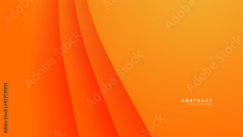 Modern fresh simple orange abstract background