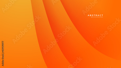 Modern fresh simple orange abstract background