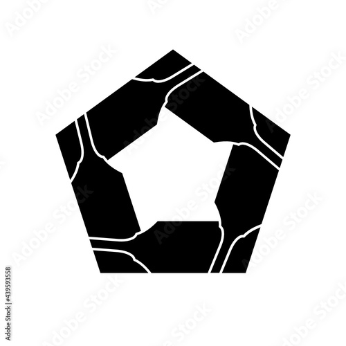 羽子板紋・五つ追い掛け羽子板（いつつおいかけはごいた）/ 五つ追い羽子板（いつつおいはごいた）