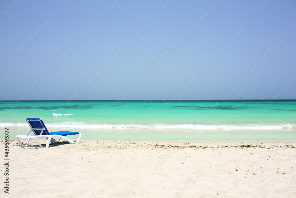 Obraz premium Relax on the Varadero beach. Cuba