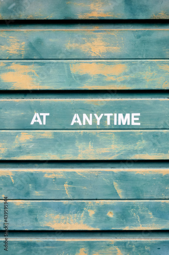 At Anytime - Graffiti