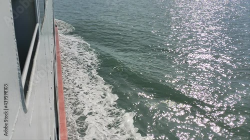 Ferry boat on the sea