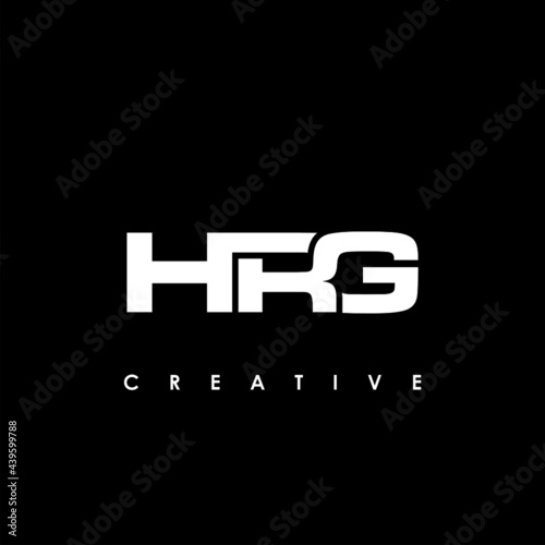 HRG Letter Initial Logo Design Template Vector Illustration photo