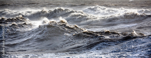 Stormy sea