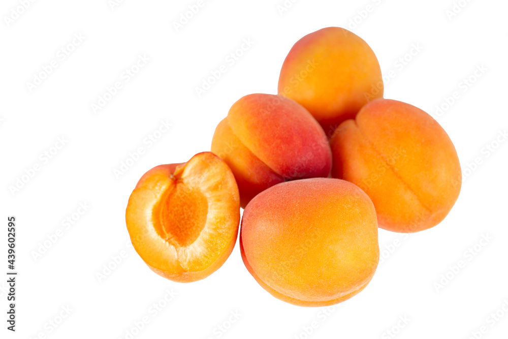 Fresh sweet apricots for healthy eating