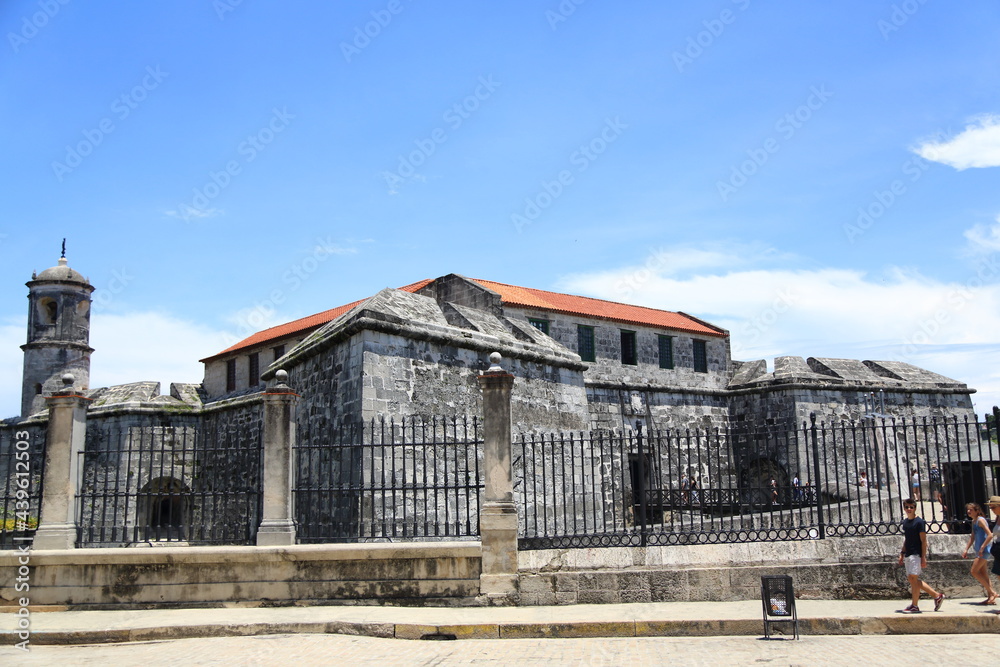 View of the fortress of La Real Fuersa. Havana View of the fortress of La Real Fuersa. Havana