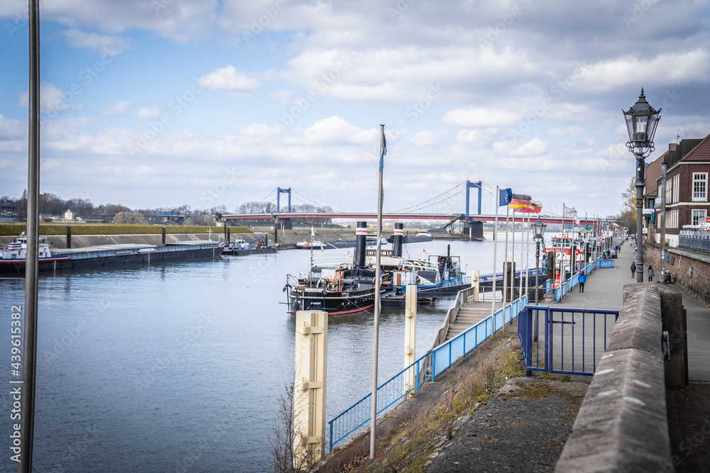 Fototapeta premium Hafen Duisburg