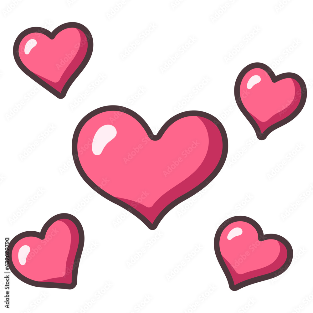 romantic heart icon
