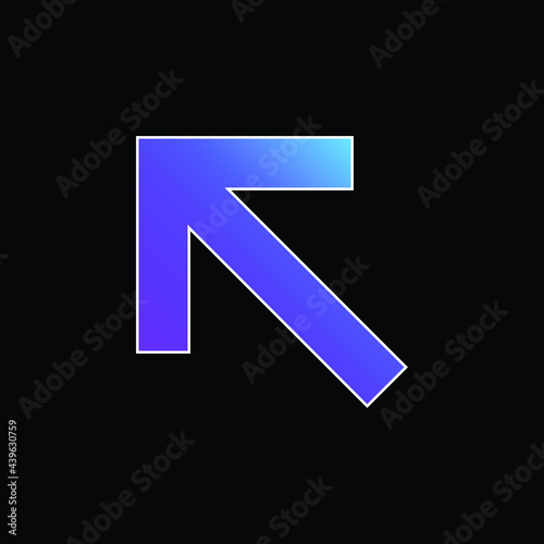 Arrows blue gradient vector icon Free Download Arrows blue gradient vector icon - GFXLoad