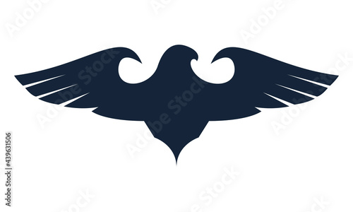 falcon silhouette emblem