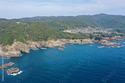 高知県土佐清水市 鵜の岬の風景