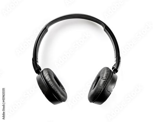 wireless headphones on a white background