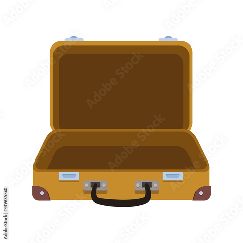 suitcase travel open
