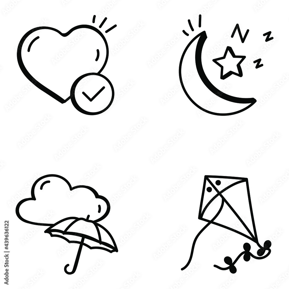 Set of Hand Drawn Weather Vectors
Set of Hand Drawn Weather Vectors