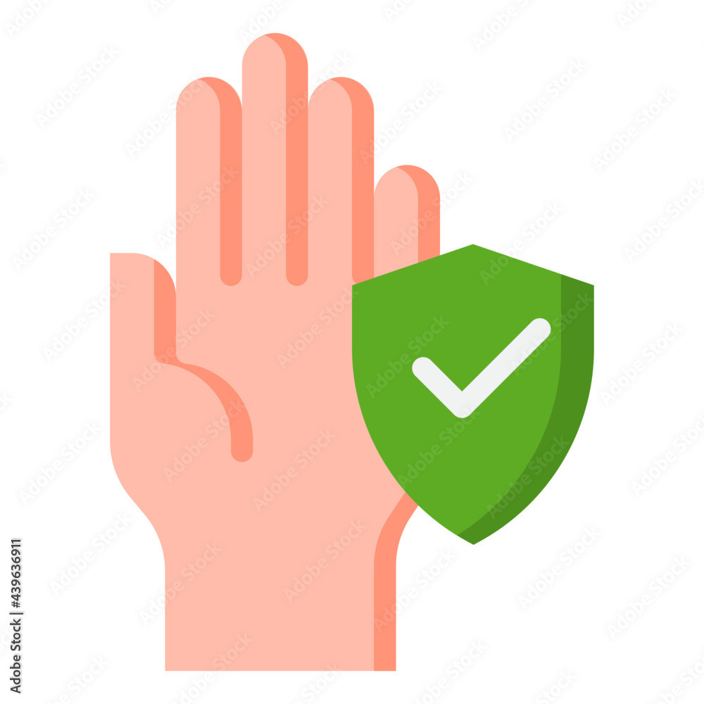 protect flat style icon protect flat style icon