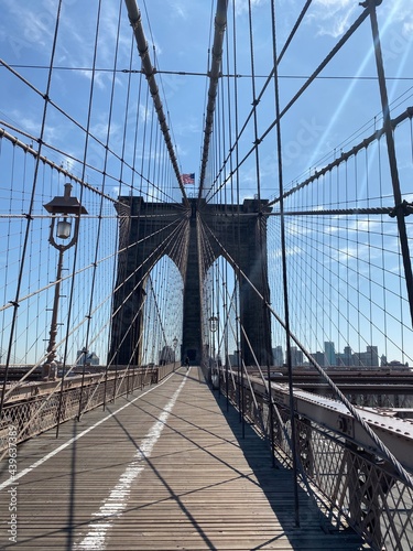 Brooklyn Bridge, bridge New York © Mariya