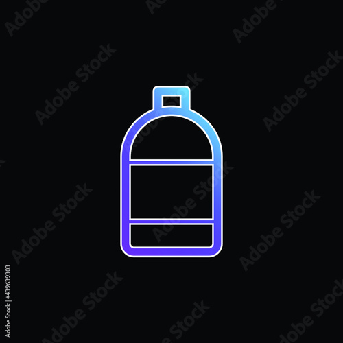 Alcohol blue gradient vector icon