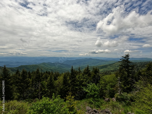 landscape with sky clingmans dome tennessee knoxville gatlinburg