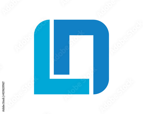ln logo icon template symbol photo