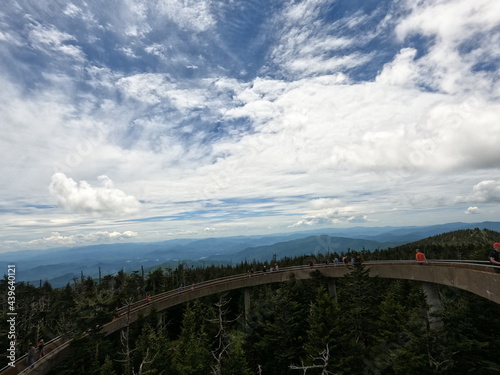 landscape with sky clingmans dome tennessee knoxville gatlinburg