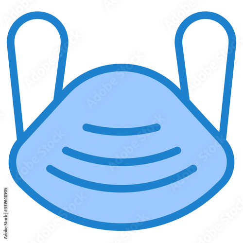 facemask blue style icon