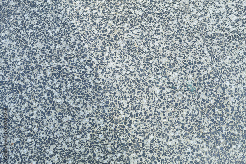 Texture of granite chips in concrete close-up